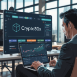 Overview of Crypto30x.com, exploring blockchain technology, cryptocurrency trading, and DeFi solutions