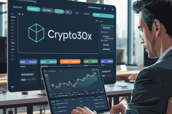 Overview of Crypto30x.com, exploring blockchain technology, cryptocurrency trading, and DeFi solutions